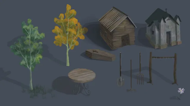 Cozy Cemetery