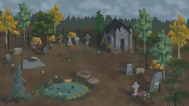 Cozy Cemetery
