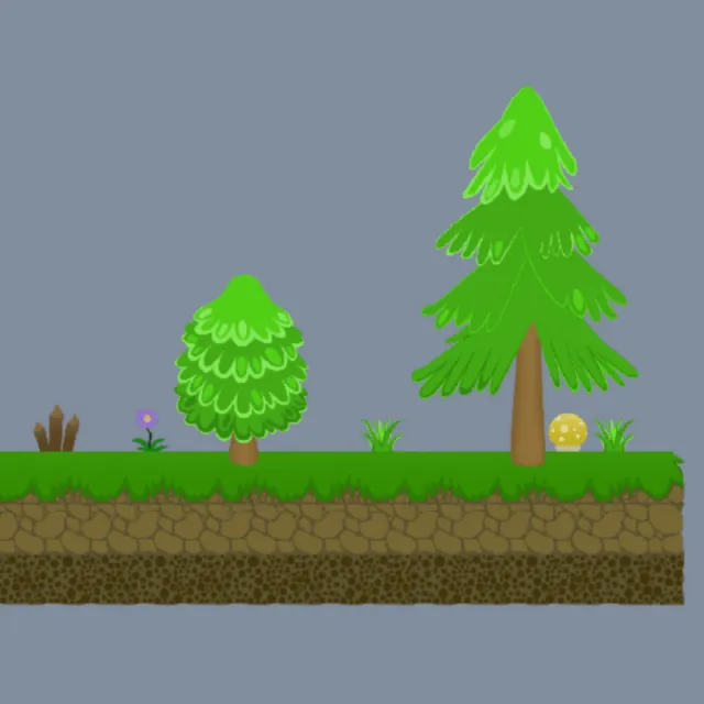 2D Platformer - Lovely Forest