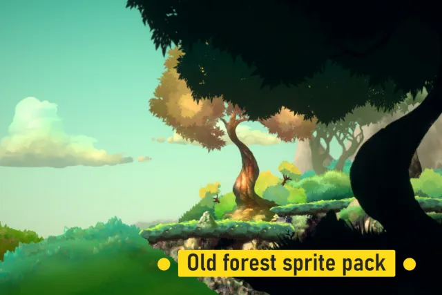 2D Forest sprite pack.
