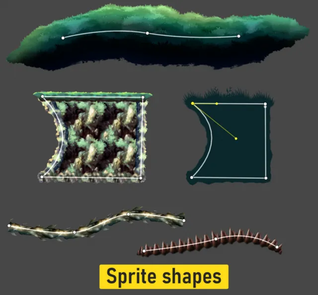 2D Forest sprite pack.