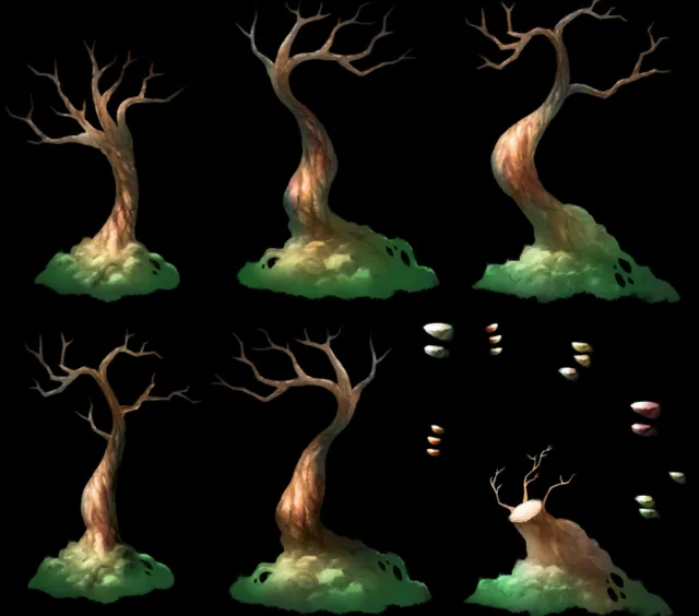 2D Forest sprite pack.