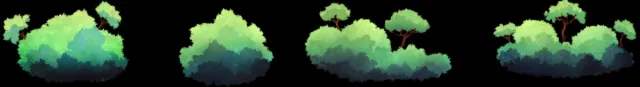 2D Forest sprite pack.