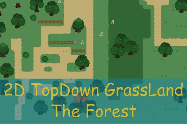 2D TopDown GrassLand - The Jungle