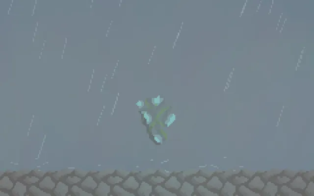 Pixel Weather Particles