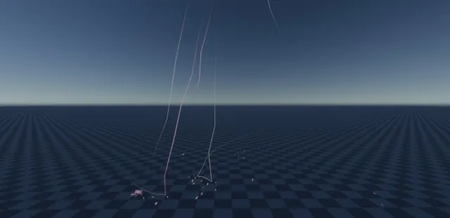 Rain System VFX 2D, 3D
