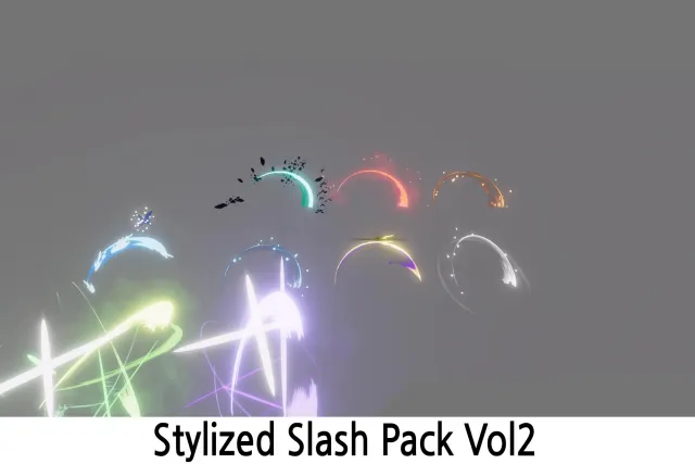 Simple Stylized Slash Pack 2