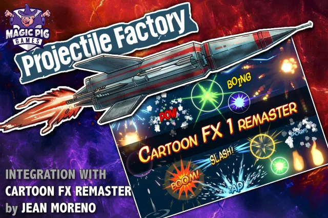 Projectile Factory for Cartoon FX Remaster by Jean Moreno