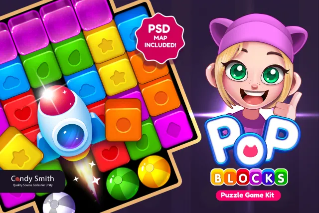 POP BLOCKS Puzzle Match Kit v1.2.6