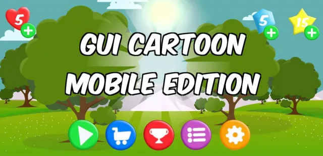 GUI Cartoon Mobile Edition