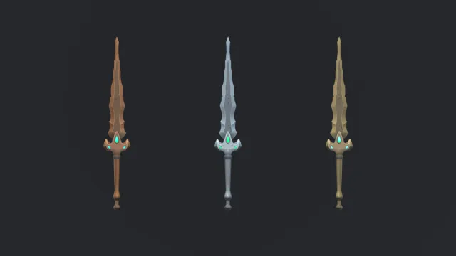 FREE - Low Poly Swords - RPG Weapons