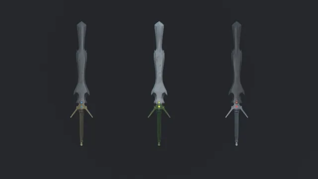 FREE - Low Poly Swords - RPG Weapons