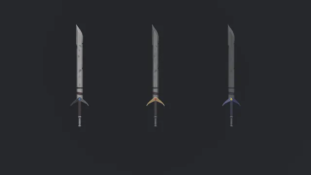 FREE - Low Poly Swords - RPG Weapons