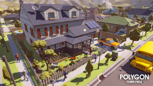 POLYGON - Town Pack - Art by Synty v1.9.1