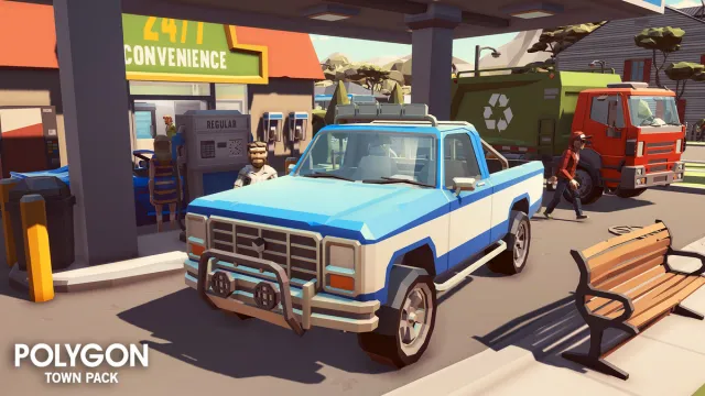 POLYGON - Town Pack - Art by Synty v1.9.1