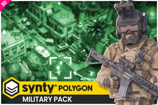 POLYGON - Military Pack - Art by Synty v1.01