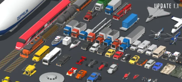 LPVP - Low Polygon Vehicles Pack v1.1.1