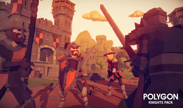 POLYGON - Knights Pack - Art by Synty v1.6.1