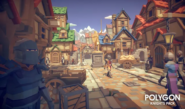 POLYGON - Knights Pack - Art by Synty v1.6.1