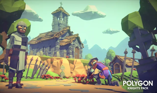 POLYGON - Knights Pack - Art by Synty v1.6.1