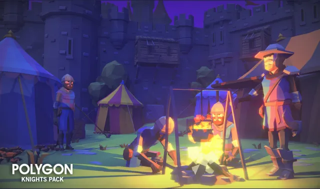 POLYGON - Knights Pack - Art by Synty v1.6.1