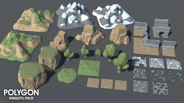 POLYGON - Knights Pack - Art by Synty v1.6.1