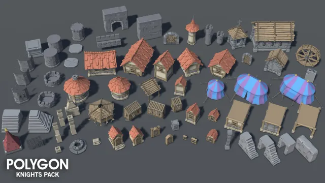 POLYGON - Knights Pack - Art by Synty v1.6.1