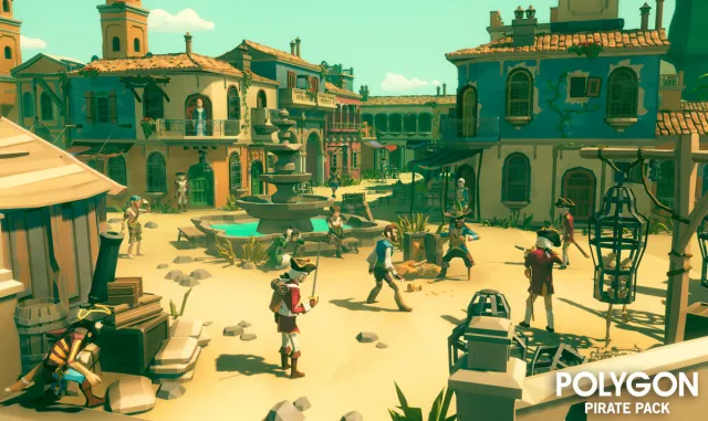POLYGON - Pirate Pack - Art by Synty v1.6.0