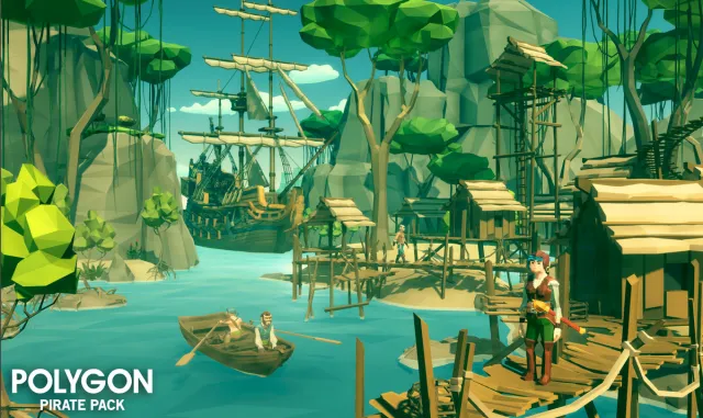 POLYGON - Pirate Pack - Art by Synty v1.6.0