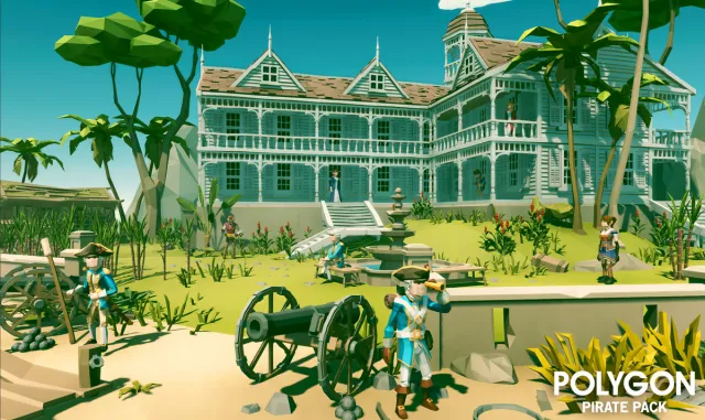 POLYGON - Pirate Pack - Art by Synty v1.6.0
