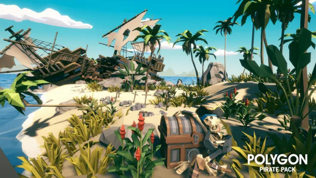 POLYGON - Pirate Pack - Art by Synty v1.6.0