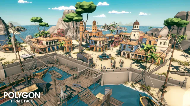 POLYGON - Pirate Pack - Art by Synty v1.6.0