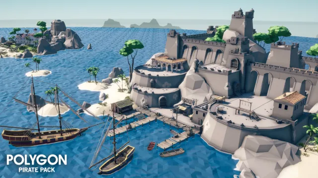 POLYGON - Pirate Pack - Art by Synty v1.6.0