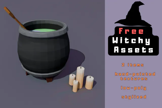 Free Witchy Assets