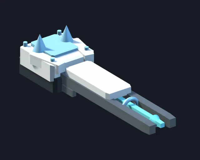 Stylized Vehicle Weapons - 6 Free Starter Models