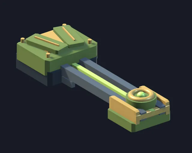Stylized Vehicle Weapons - 6 Free Starter Models