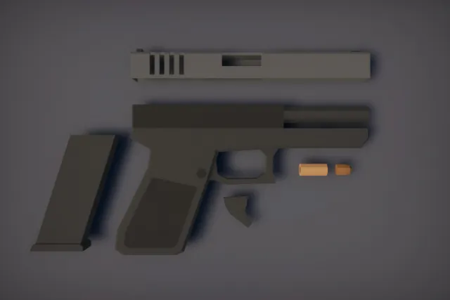 Low Poly FPS Weapons Lite