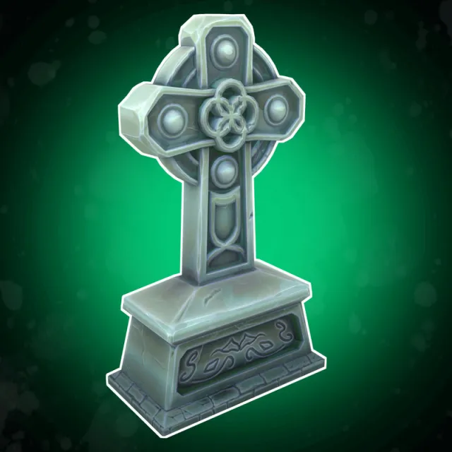 Stylized Gravestones