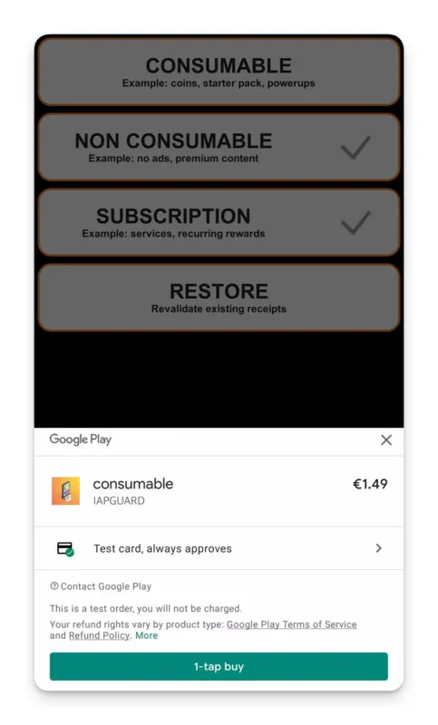 IAPGUARD - In App Purchase (IAP) Receipt Validation