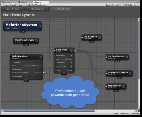 uFrame Game Framework