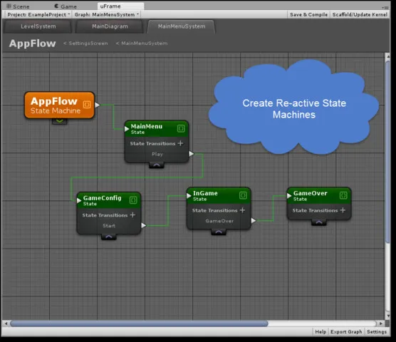 uFrame Game Framework