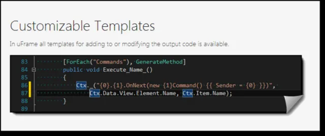 uFrame Game Framework