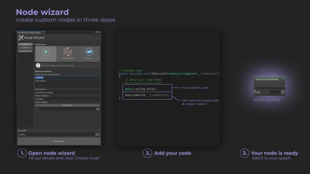 FlowReactor - High level visual scripting