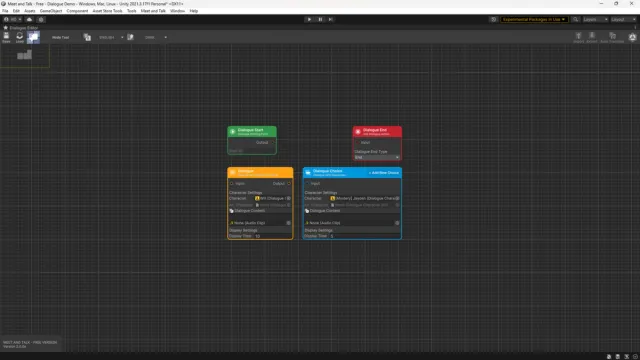 Meet and Talk - Dialogue System | Free Version