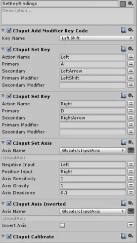 PlayMaker Actions For cInput