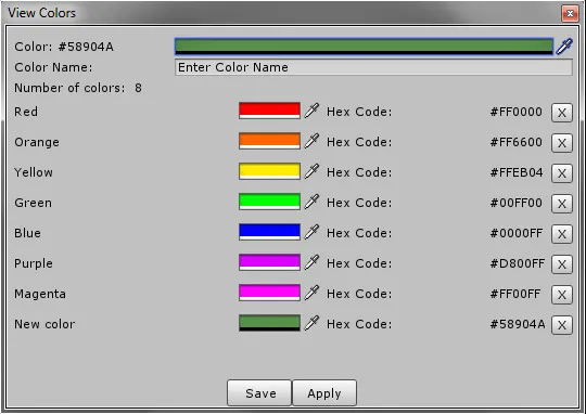 Colored Debug