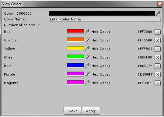 Colored Debug
