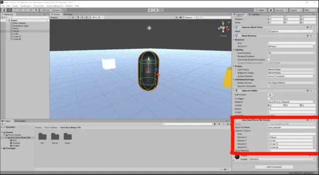Auto Save Binary File