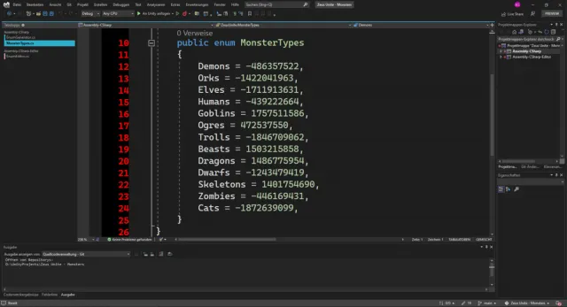 Enum Editor