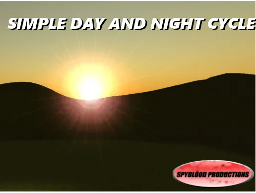 Simple Day And Night Cycle System